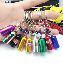 Nitrogen Bottle Pill Keychain
