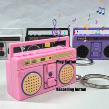 Mini Radio Bag Keychain