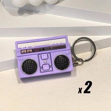 Mini Radio Bag Keychain