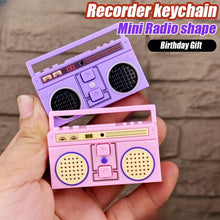 Mini Radio Bag Keychain