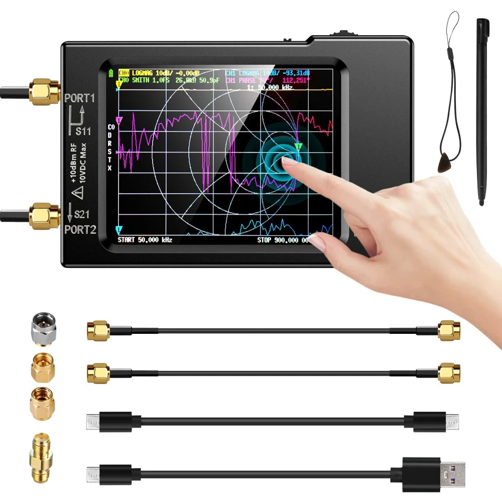 NanoVNA-H Vector Antenna Analyzer