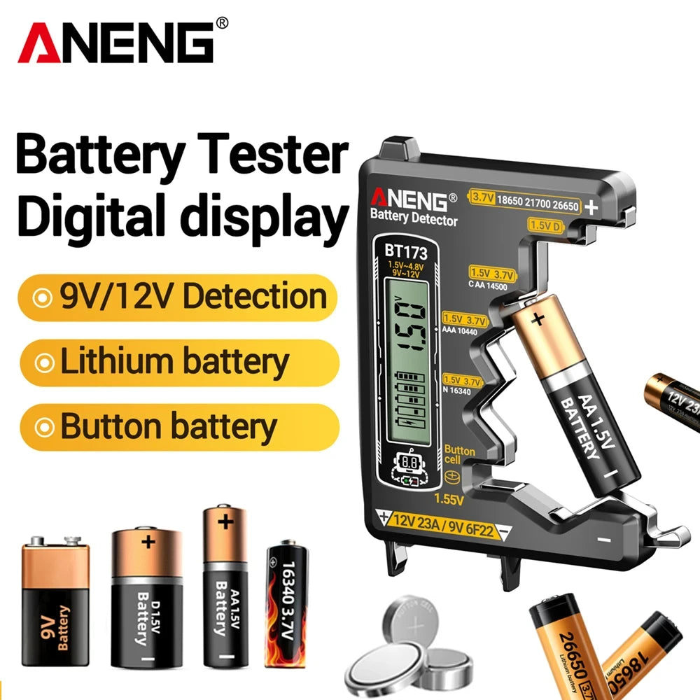 Handheld Digital Battery Tester