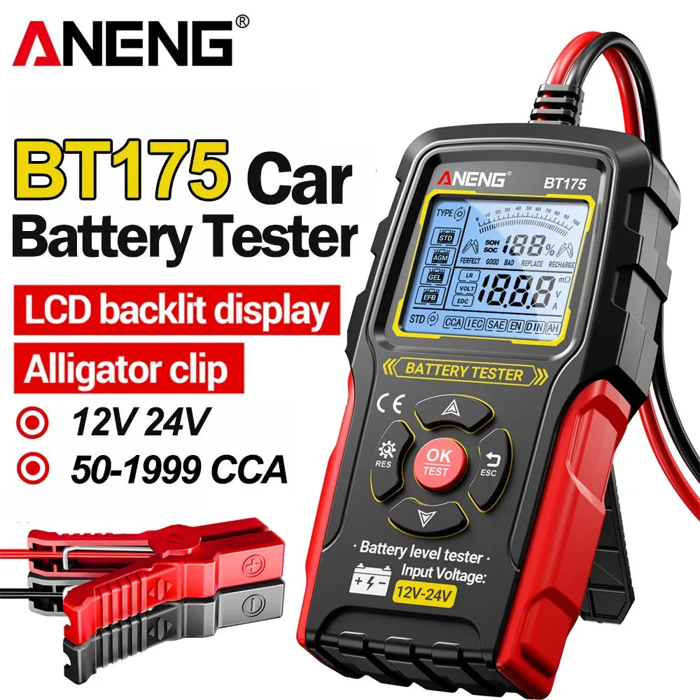 Digital Car Battery Tester