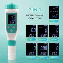 Digital Seven-in-One Swimming Pool Water Tester