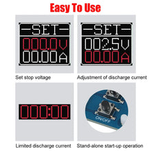 Digital Lithium Battery Capacity Tester