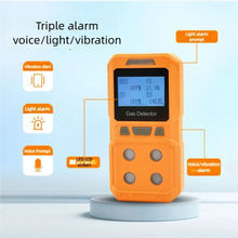 Portable 4-in-1 Hazardous Gas Detector