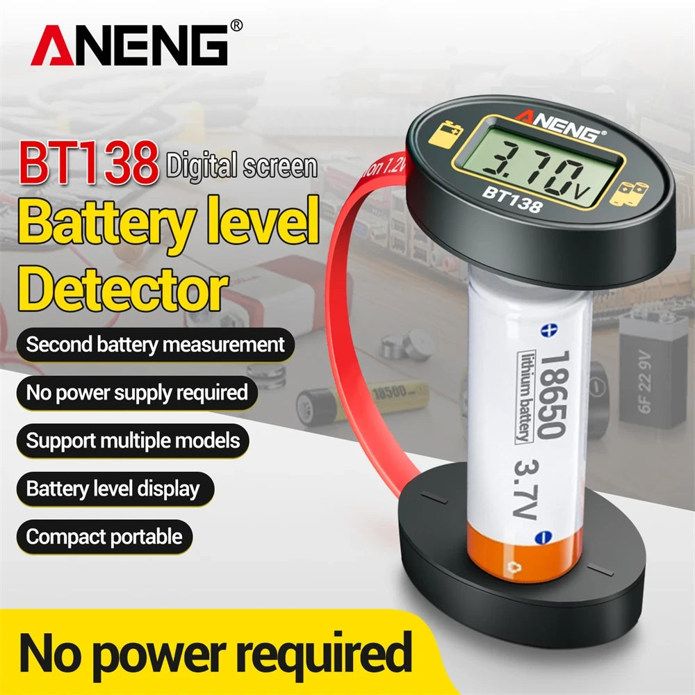 Digital Battery Capacity Tester