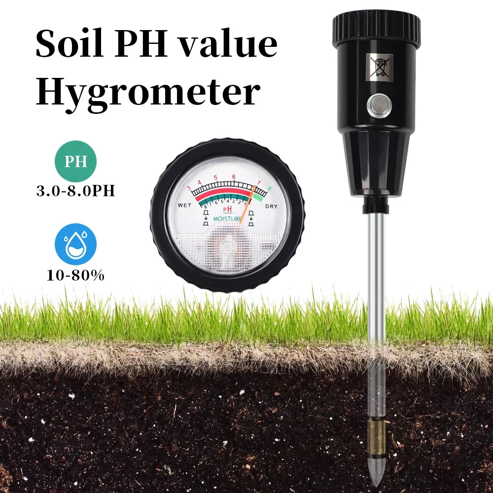 Handheld Soil Moisture and PH Meter