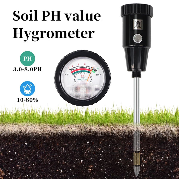 Handheld Soil Moisture and PH Meter