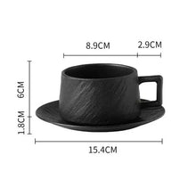 Japanese Rock Sand Ceramic Coffee Cup