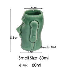 Ceramic Tiki Cocktail Mug