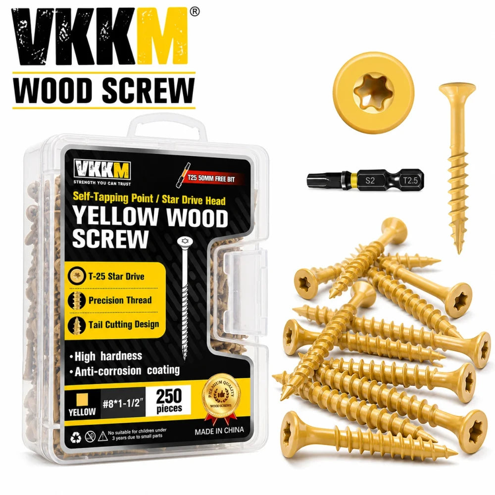 Star Drive Wood Screws