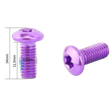 IIIPRO Steel Mountain Bike Brake Screws