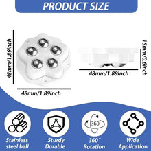 Brake Operated Adhesive Furniture Casters