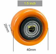 Quiet Glide Office Chair Caster Wheels