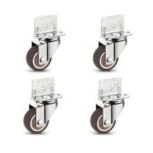 L-Shaped Side Mount Casters