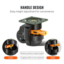 SucceBuy Adjustable Workbench Casters