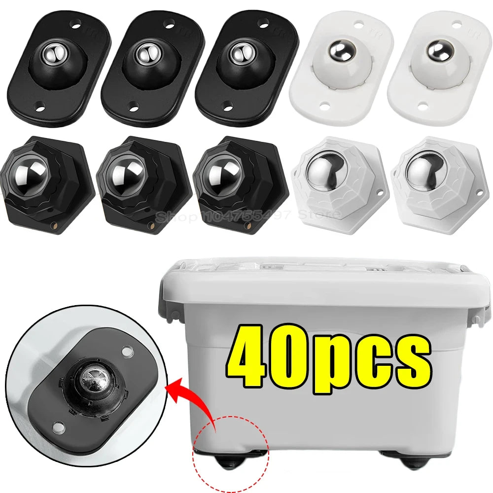 Self-Adhesive Furniture Caster Wheels