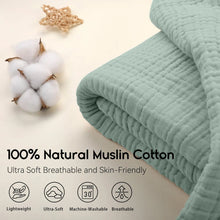 Cotton Muslin Throw Blanket