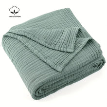 Cotton Muslin Throw Blanket