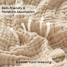 Cotton Muslin Throw Blanket