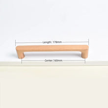 Nordic Wooden Cabinet Pulls