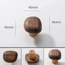 Natural Wood Cartoon Cabinet Knobs