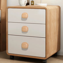 Natural Wood Cartoon Cabinet Knobs