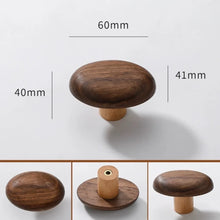 Natural Wood Cartoon Cabinet Knobs