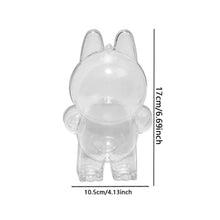Transparent Doll Display Case