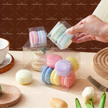 Clear Square PVC Wedding Favor Boxes