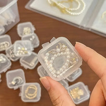 Transparent Mini Jewelry Storage Box