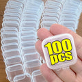 Transparent Mini Jewelry Storage Box