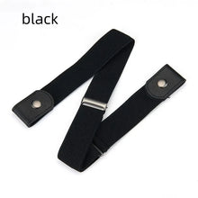 Buckle-Free Elastic Stretch Belt