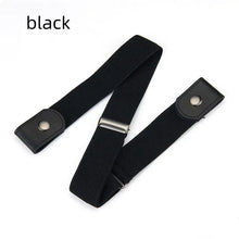 Buckle-Free Elastic Stretch Belt