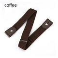 Buckle-Free Elastic Stretch Belt