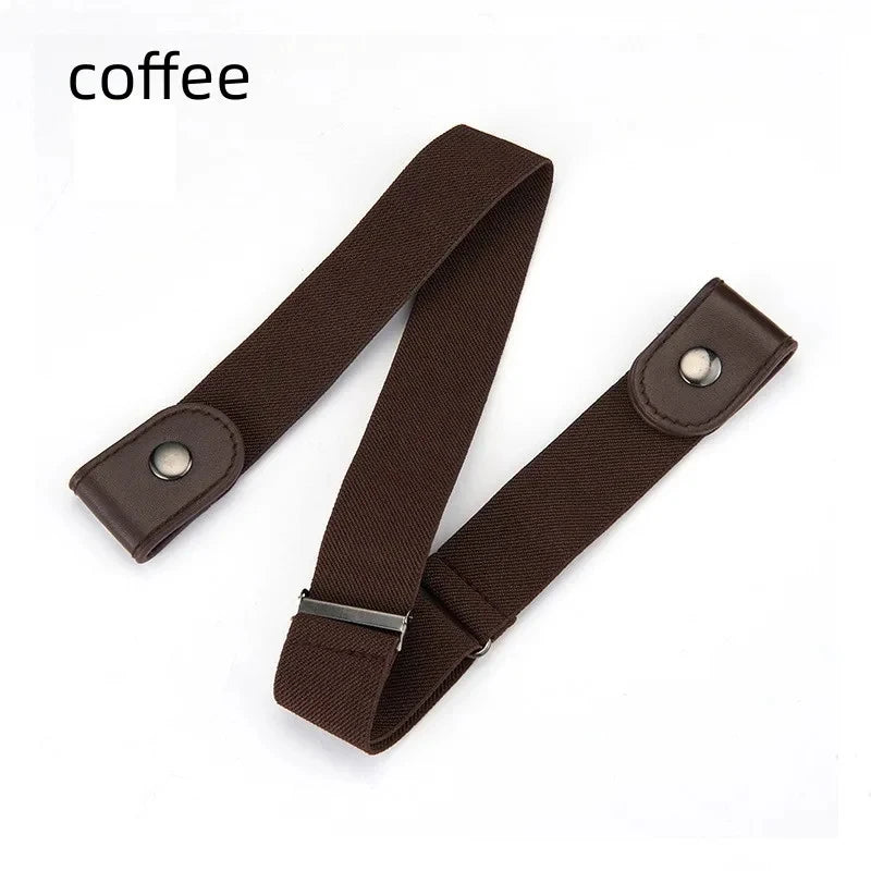 Buckle-Free Elastic Stretch Belt