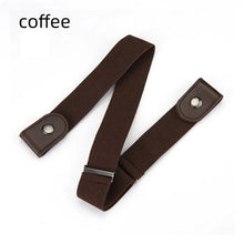 Buckle-Free Elastic Stretch Belt