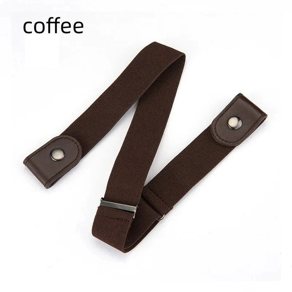 Buckle-Free Elastic Stretch Belt