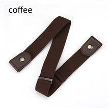 Buckle-Free Elastic Stretch Belt