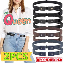 Buckle-Free Elastic Stretch Belt