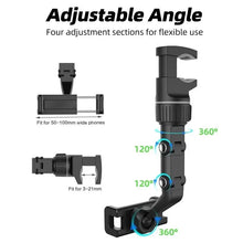 Adjustable Car Rearview Mirror Phone Mount