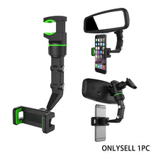 Adjustable Car Rearview Mirror Phone Mount