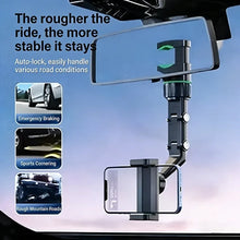 Adjustable Car Rearview Mirror Phone Mount