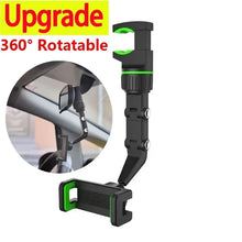 Adjustable Car Rearview Mirror Phone Mount