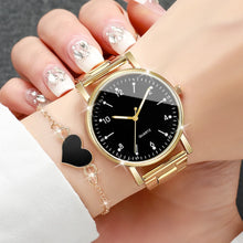 Minimalist Arabic Dial Wristwatch Set