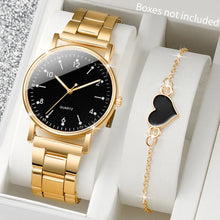 Minimalist Arabic Dial Wristwatch Set