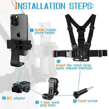 Adjustable Chest Strap Phone Mount
