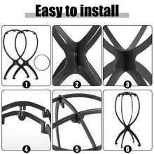 Folding Wig Display Stand
