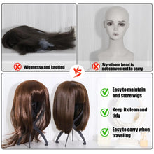 Folding Wig Display Stand